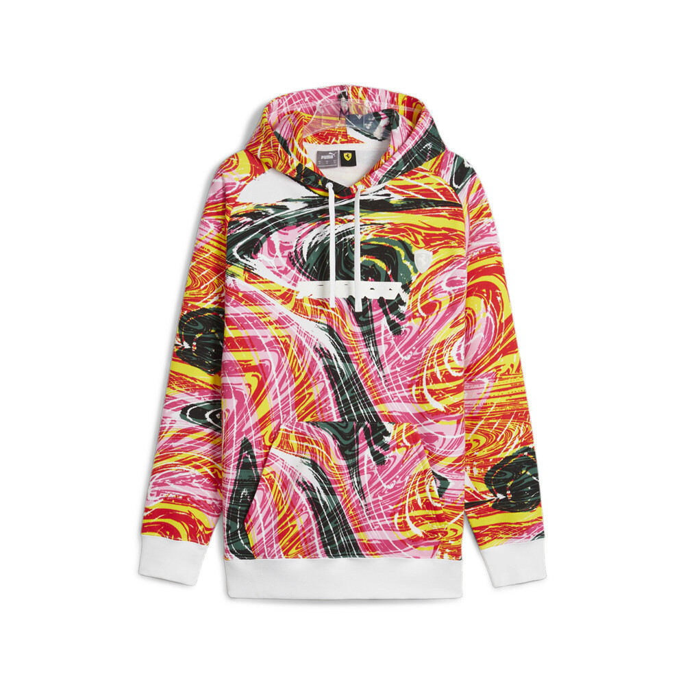 Puma Sf Race Crew Пуловер с капюшоном Мужская многофункциональная повседневная верхняя одежда 62378607