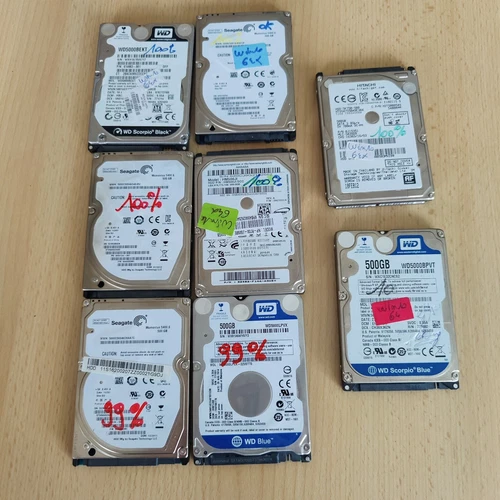 lot de 8 HDD