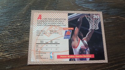 92-93 FLEER CHARLES BARKLEY # 265 SLAM DUNK BASKETBALL CARD | eBay