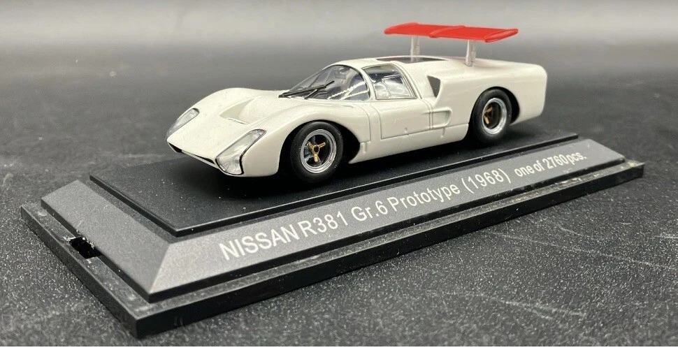 EBBRO エブロ 1/43 日産 R381 日本GP 1968 #19 ホワイト 43495 1⁄43 エブロ