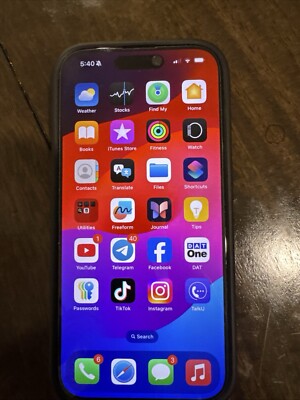 iPhone 15 Pro With TikTok Application 