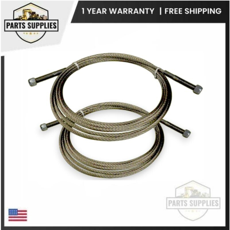 FJ7422 Set of 2 Equalizer Cables 25' 4-1/2