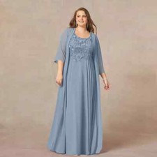 Modern Plus Size Mother of Bride Dresses with Lace Party Dresses for Women