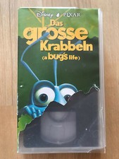 Das große Krabbeln (a bug`s life) VHS Video Kassette Disney - Pixar