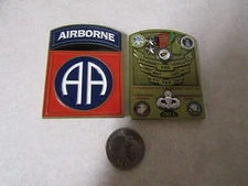 CHALLENGE COIN 82ND AIRBORNE RC-EAST AFGHANISTAN ARMY USMC USAF CJTF-82 OEF X 09