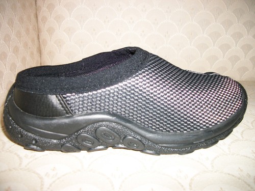 Capezio Clog Dance Sneakers Rubber Black Blue DS12 NIB - Picture 3 of 4