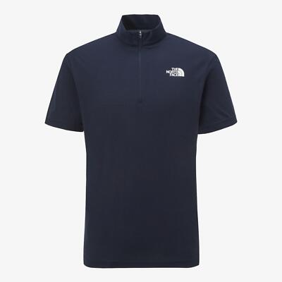 ★THE NORTH FACE★M'S ICE DAY TECH S/S R/TEE★ Genuine The North Face ASCEND S/S ZIP TEE MIDNIGHT_NAVY | eBay