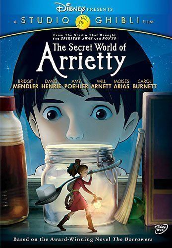 The Secret World of Arrietty DVD New Disney with Slipcover Free Shipping - 第 1/1 張圖片