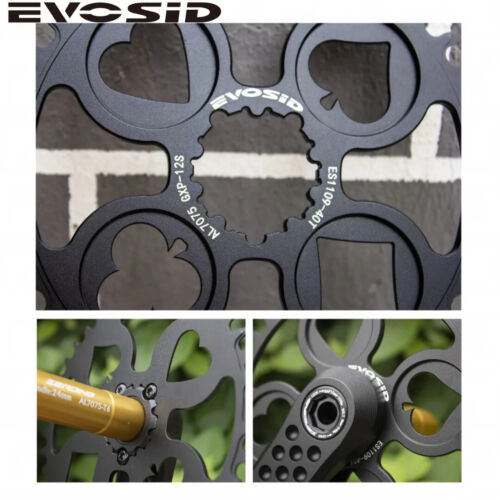 Folding Gravel Road Bike Direct Mount Chainring 40/42/44/46/48/50T 1MM Offset - Picture 5 of 30