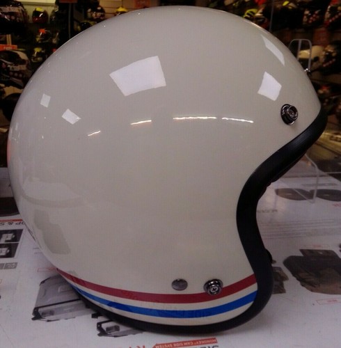 CASCO BELL CUSTOM 500 STRIPES PEARLWHITE TG. S | eBay