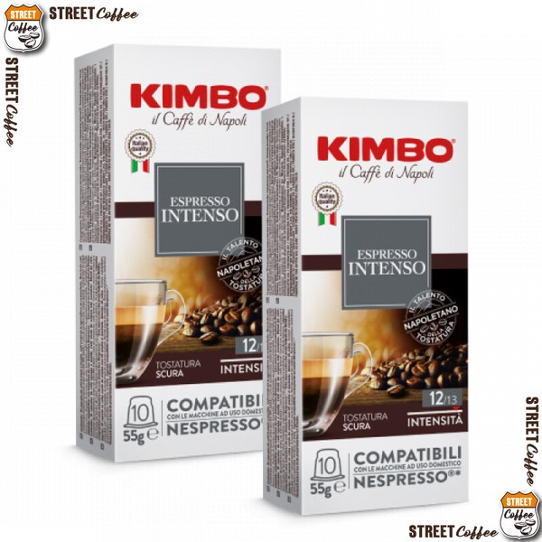 200 Waffles Capsules Coffee kimbo mixture Intense Compatible Nespresso Photo Related