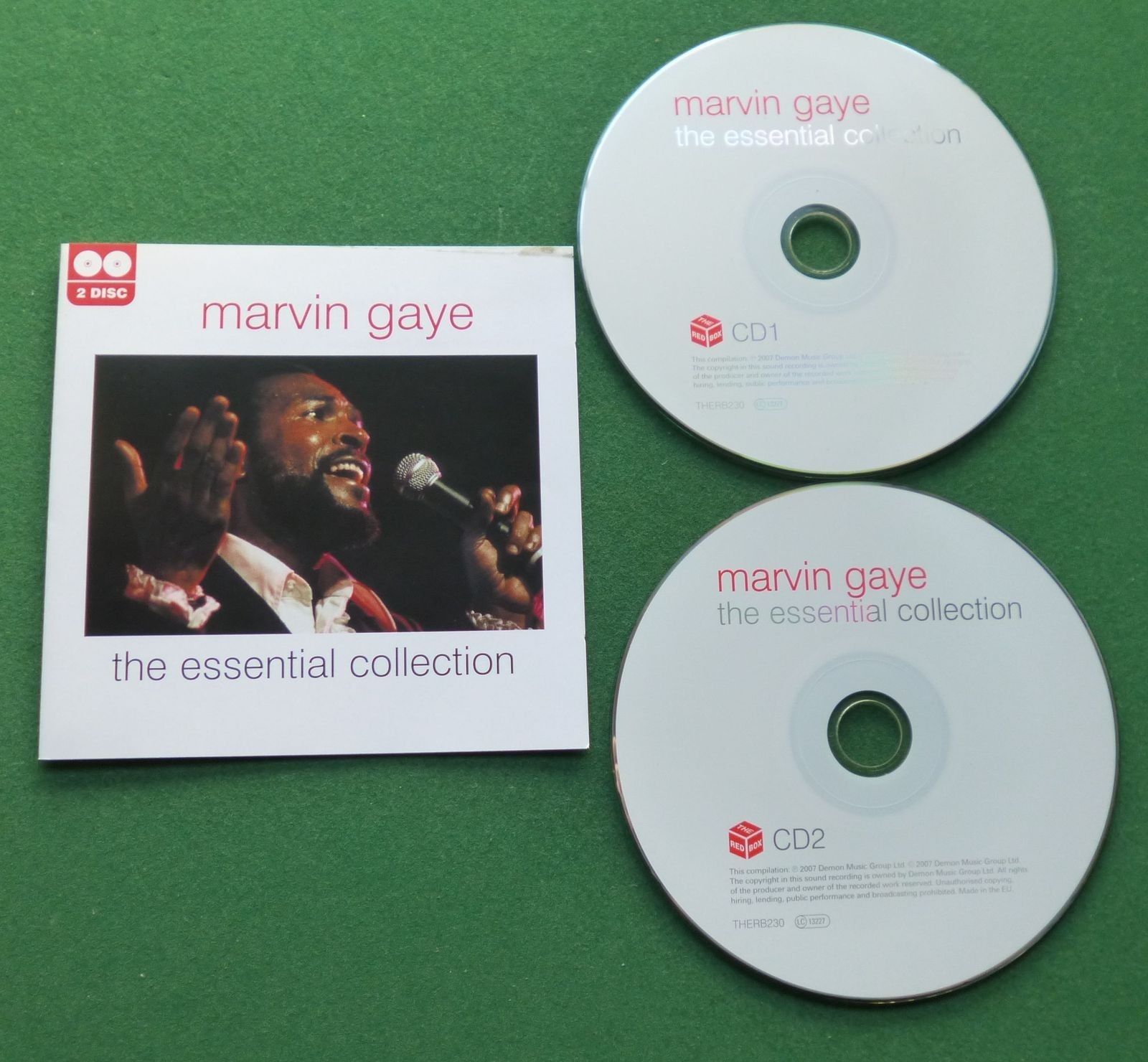 Marvin Gaye The Essential Collection inc Sexual Healing & Joy + CD x 2