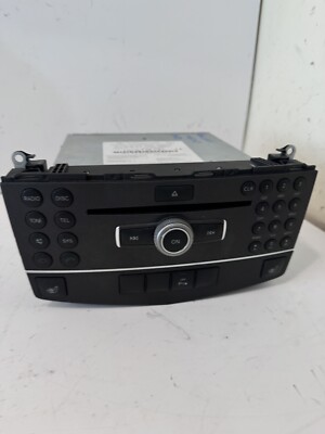 2011 MERCEDES C300 RADIO RECEIVER CD PLAYER HEATED SEAT SWITCH OEM