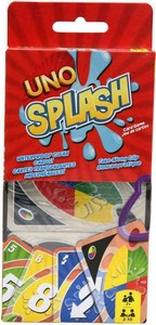 New Mattel Uno H2o To Go Classic Card Game Waterproof Clear Cards Free Shipping Contemporary Card Games