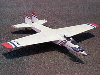 Double Eagle Pattern 62'' Wingspan RC Model Airplane Printed Plans & Templates