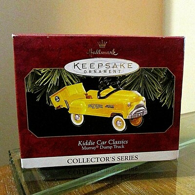Hallmark Keepsake Ornament Kiddie Car Classics Murray Dump Truck #4 Series 1997