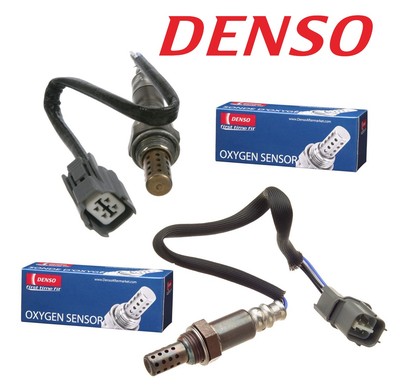 Pair Set of Front Upper /& Rear Lower Oxygen Sensors Denso For Accord 3.0 CL TL