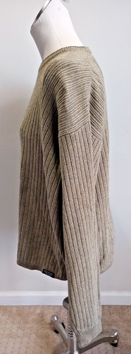 American Eagle Men's Olive Green Wool Blend Knit Sweater Size XL - Picture 2 of 11