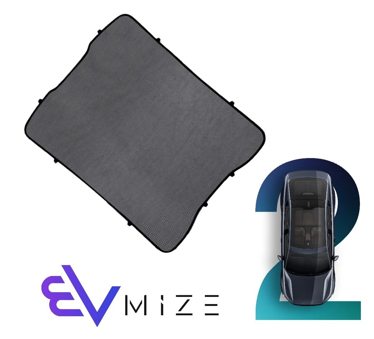 Polestar 2 Sunshade for Glass Roof Storage Bag Panoramic