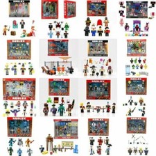 New Roblox Figures 4pcs/6 Pcs Set PVC Game Roblox Toy Mini Box Package Kids Gift