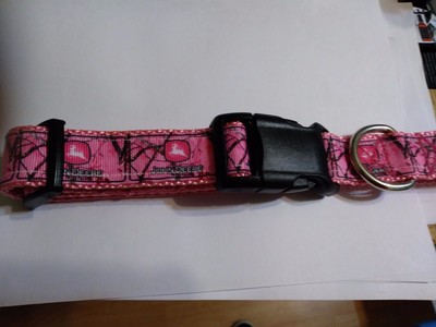 pink dodgers dog collar
