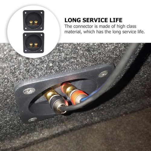 2pcs screw cup connectors subwoofer terminal cup Speaker Box Terminal Binding - Picture 3 of 12