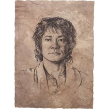 Weta Portrait of Bilbo Baggins Art Print