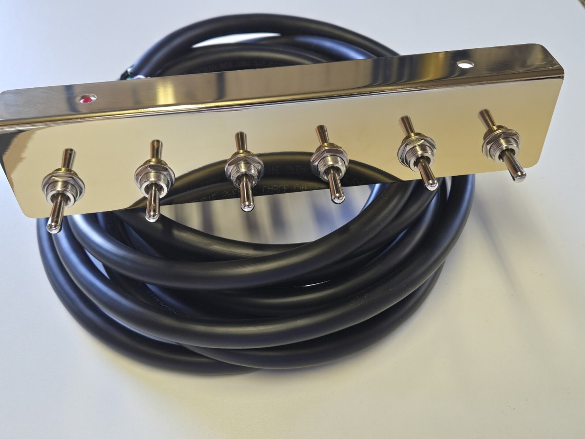 sy−s600cd LOWRIDER HYDRAULICS SWITCH PREWIRED FRONT BACK L SIDE R SIDE
