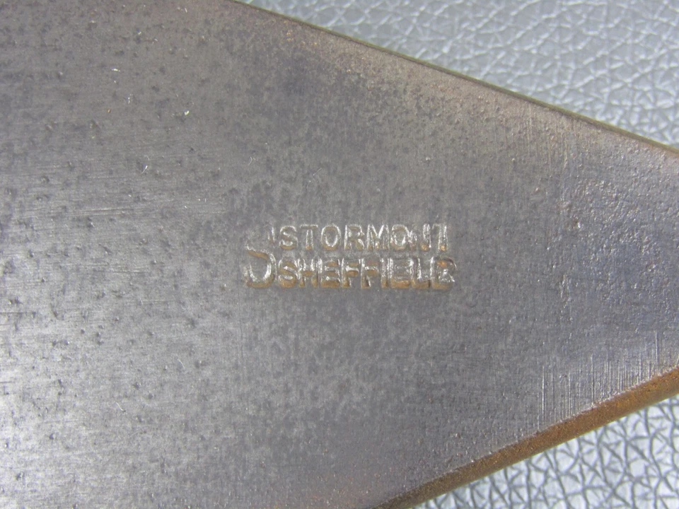 Mortice framing chisel 2" vintage old tool by Stormont - Image 4 of 4