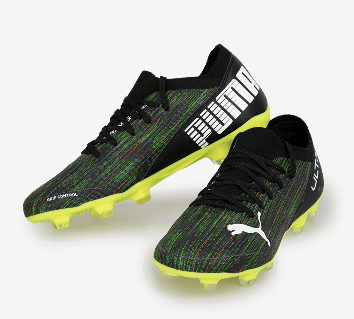 PUMA Men ULTRA 3.2 FG/AG Cleats Black 