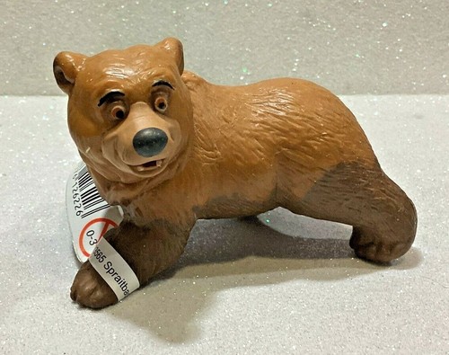 BULLYLAND BULLY DISNEY PICTURES KODA FRATELLO ORSO BROTHER BEAR FIGURE IN GOMMA - Picture 5 of 6