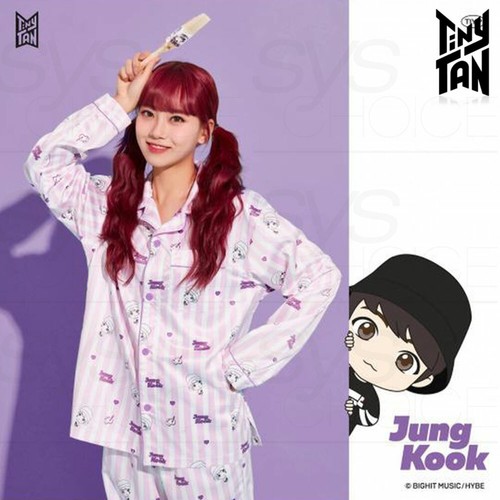 BTS TinyTAN Official Authentic Goods Peekaboo Pajamas + Tracking Number - Picture 8 of 15