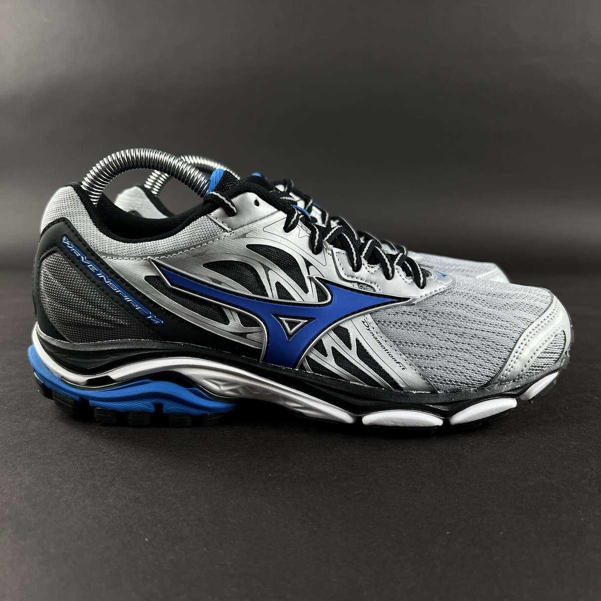 Mizuno Men's Wave Inspire 14 Silver Directorie Blue Running Mizuno Men's Wave Inspire 14 Silver Directorie Blue Running
