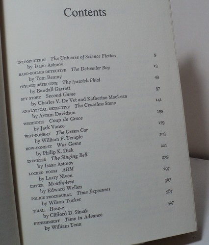 The 13 Crimes of Science Fiction edited by Isaac Asimov M Greenberg - 1979 -SFBC - Picture 2 of 2