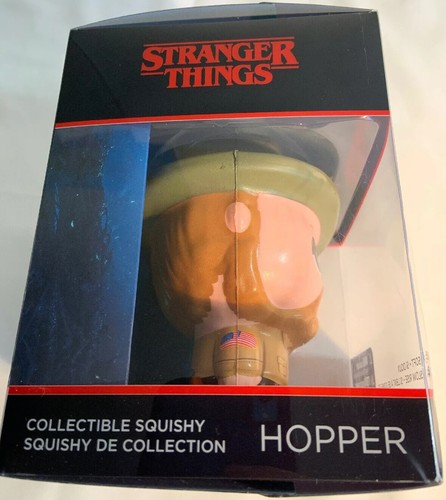 2019 Netflix Stranger Things Collectible Squishy Figure Hopper New - Picture 4 of 9