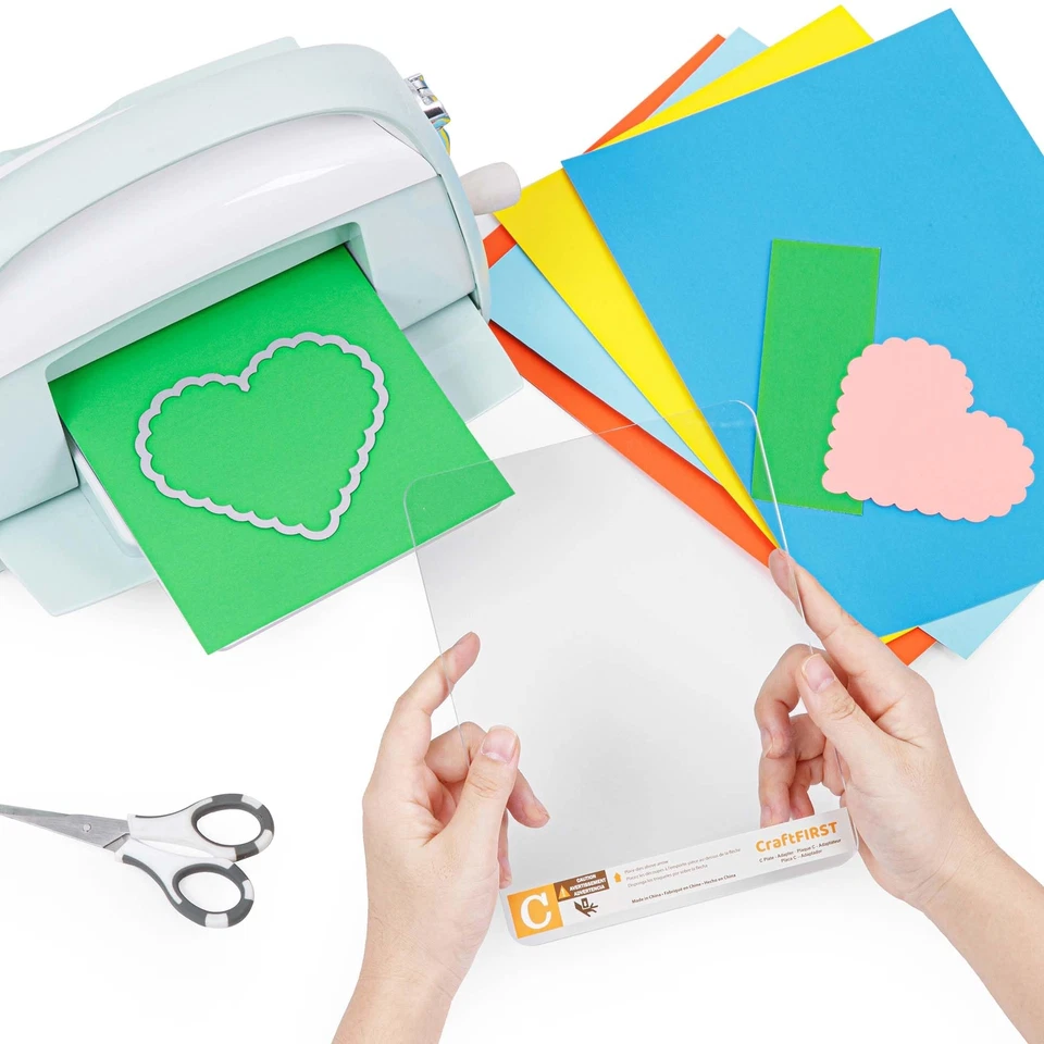 Plate C Compatible with Cuttlebug Die Cutting Machine 5.87X7.75″ 1 Plate - Image 4 of 4