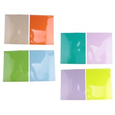 Puff Vinyl Wärmeübertragung - 8 Farben 3D Puff HTV Wärmeübertragung Vinyl 30 x 25 cm 5214