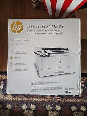 HP LaserJet Pro M404dn Laser Printer. NEW! Business class laser printer.