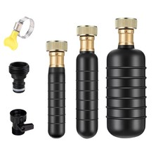 Drain Cleaning Bladder- Fits 1" to 2" Pipes, 3/4" Hose Thread Valve,Ideal for...