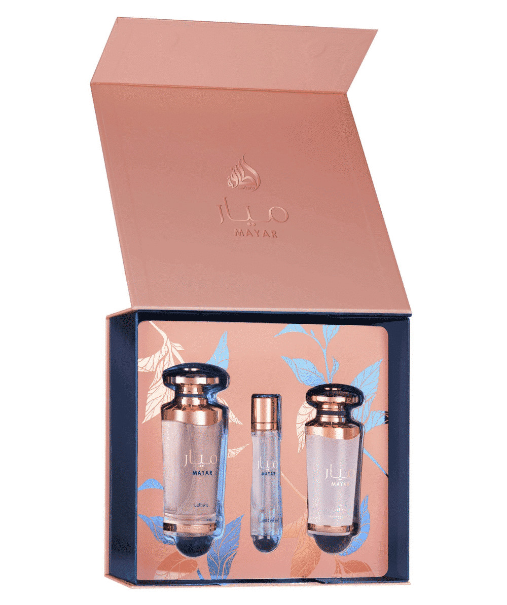 Coffret Mayar Lattafa parfum femme oriental coffret cadeau eau de parfum 100ml avec lait corps