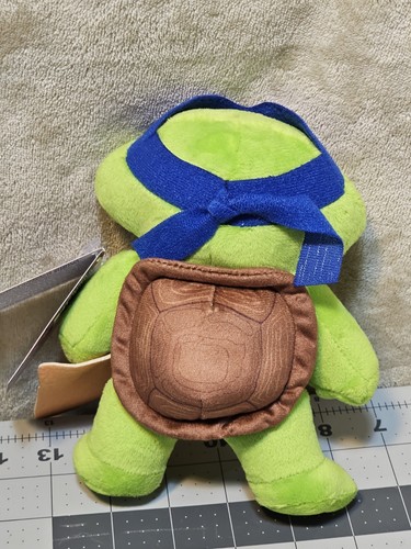 Teenage Mutant Ninja Turtles Mutant Mayhem Turtle Tot Leonardo 7" Cute Plush - Picture 2 of 7