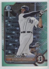 2022 Bowman Chrome Prospects Mega Box Aqua Mojo Refractor Spencer Torkelson 6c8