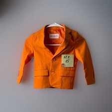 Orange Opposuits Toddler Size 4yr Sportscoat