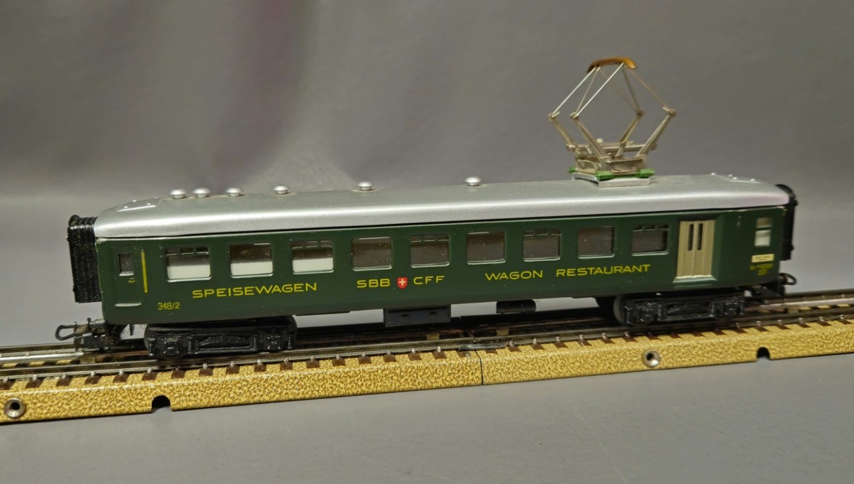 Vintage Restaurant Wagon, Speisewagen 4016 SBB CFF Märklin Germany