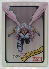 2025 Topps Chrome Marvel Comics Refractor Songbird #61 0p31