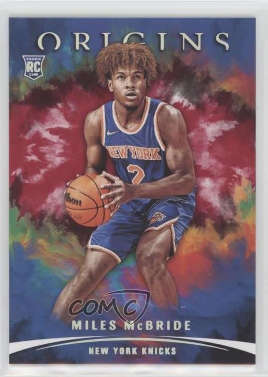 2021-22 Panini Origins Red Miles McBride #82 Rookie RC 02ez