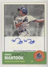 2012 Topps Heritage Minor League Edition Real One Mikie Mahtook #ROA-MM Auto 0z6