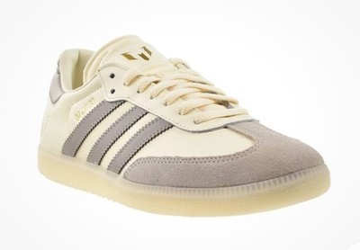 ADIDAS ORIGINALS SAMBA MESSI CASUAL SNEAKERS MENS SZ 8 CREAM WHITE JQ0266 NIB