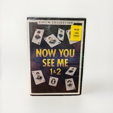 NOW YOU SEE ME 1 2 New Sealed 2 DVD Set Jesse Eisenberg Woody Harrelson