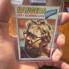 Topps Originals Buybacks Jeff Burroughs Texas Rangers Baseball #1977-55 2015
